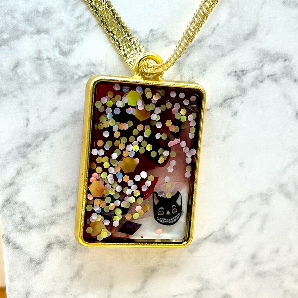 Small Rectangular Villain Charm - Picture 4 of 5
